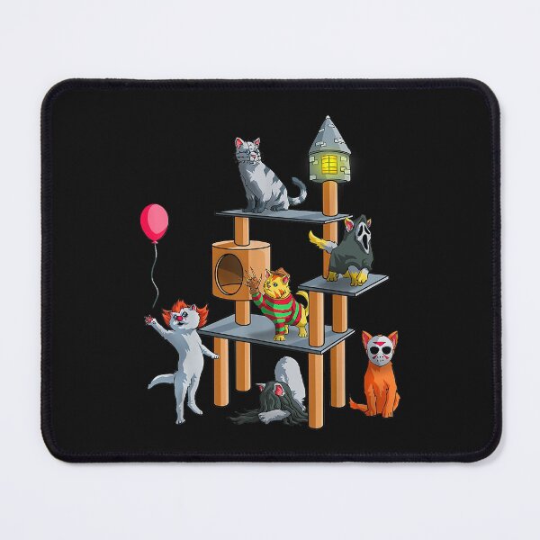 Item preview, Funny Cat Horror Movies Cute Halloween for Cat Kitty Lovers designed and sold by Melle123234.