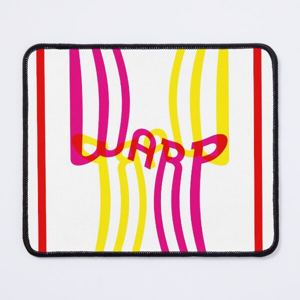 Item preview, Tipografía Warp (Magenta Amarillo Rojo) designed and sold by John Uttley.