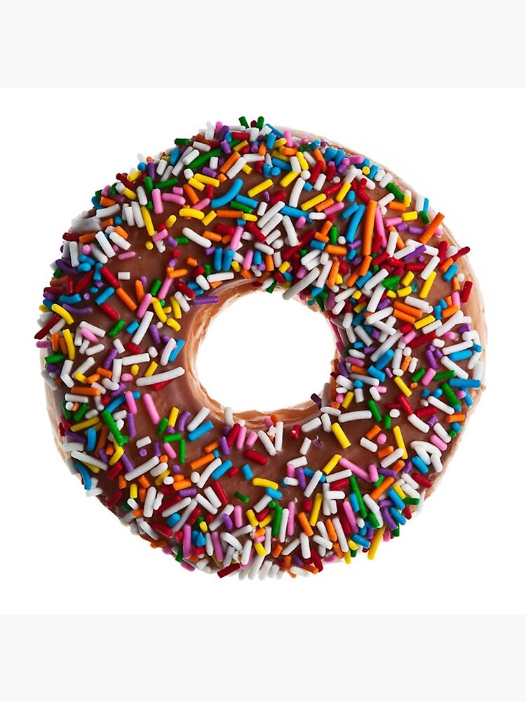 "Chocolate Sprinkle Donut" Photographic Print by shebandit Redbubble