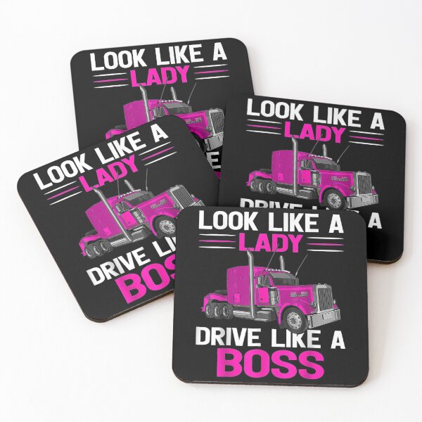 Item preview,  Like Look Lady Drive Boss Female Trucker designed and sold by gymat3.