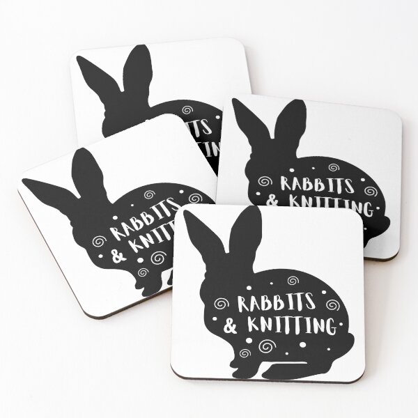 Item preview, Rabbits & Knitting designed and sold by TheGreenGoat.