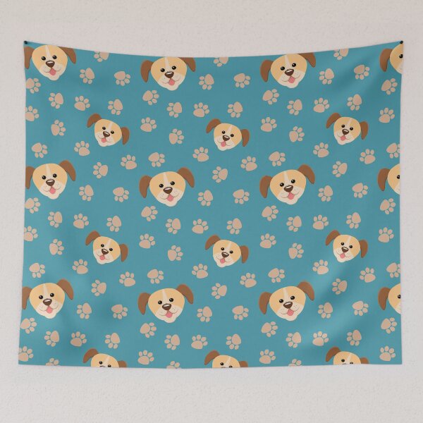 Item preview, Smiling Dog Pattern designed and sold by Darshan Modi.