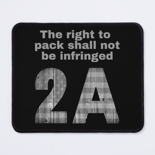Item preview, 2A Second Amendment with faded flag in text. designed and sold by EverLife.