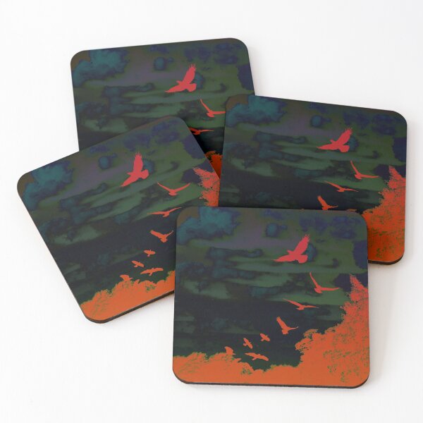 Item preview, Birds over Swaffham Prior designed and sold by TinaJostDesigns.