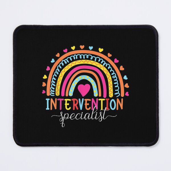 Item preview,  Intervention Specialist Rainbow Teacher Back School designed and sold by gymat3.