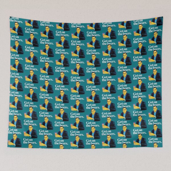 Item preview, Get on the beers. Colour Graphic Essential  designed and sold by OmgIHadThat.