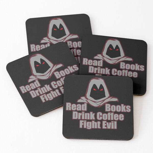 Item preview, Read Books Drink Coffee Fight Evil designed and sold by NuarzDesign.