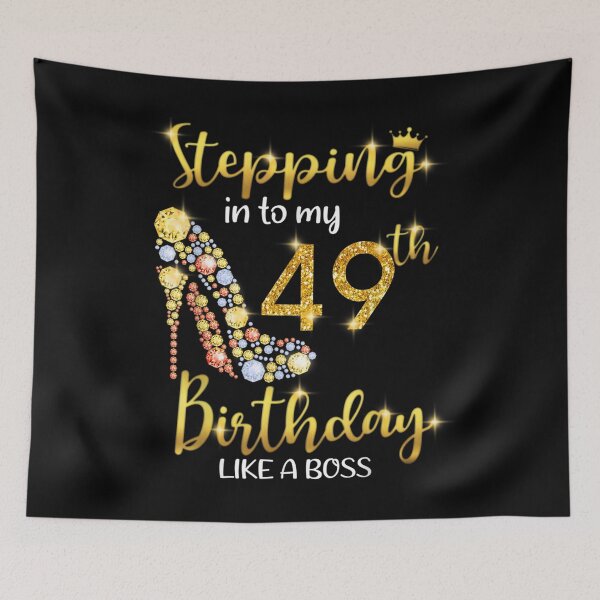 Item preview,  Stepping Into 49th Birthday Like Boss designed and sold by gymat3.