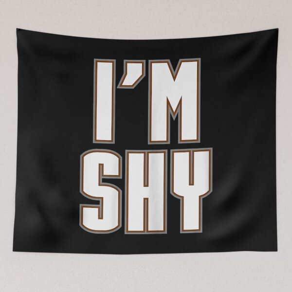Item preview, I'm Shy Ironic Introvert Emotionally Feelings Humor  designed and sold by CuthbertShop.