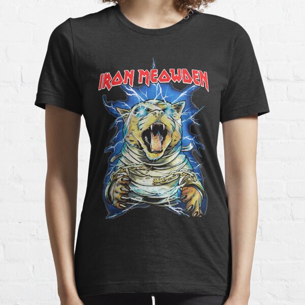 iron maiden cat shirt