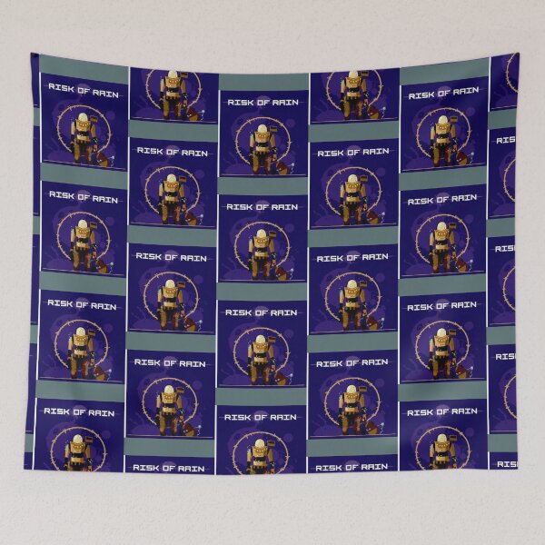 Item preview, Risk Of Rain 2 - s and Magnets Throw Pillow designed and sold by ErinaEllDesigns.