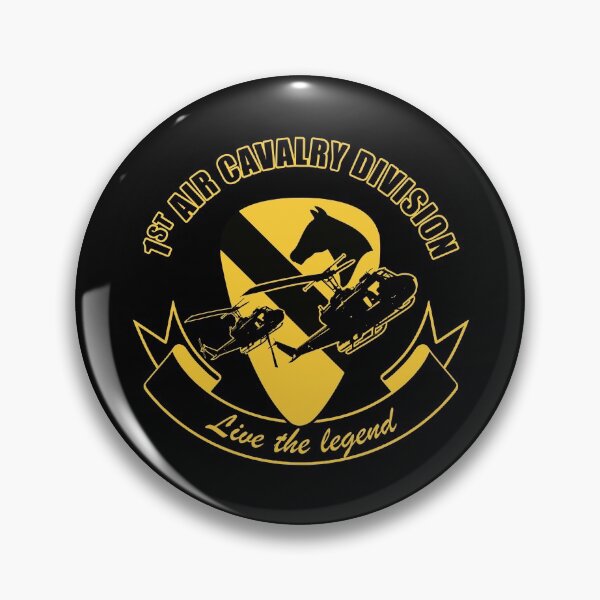 Item preview, 1st Air Cavalry Division Air Cav - Live The Legend designed and sold by StrongVlad.