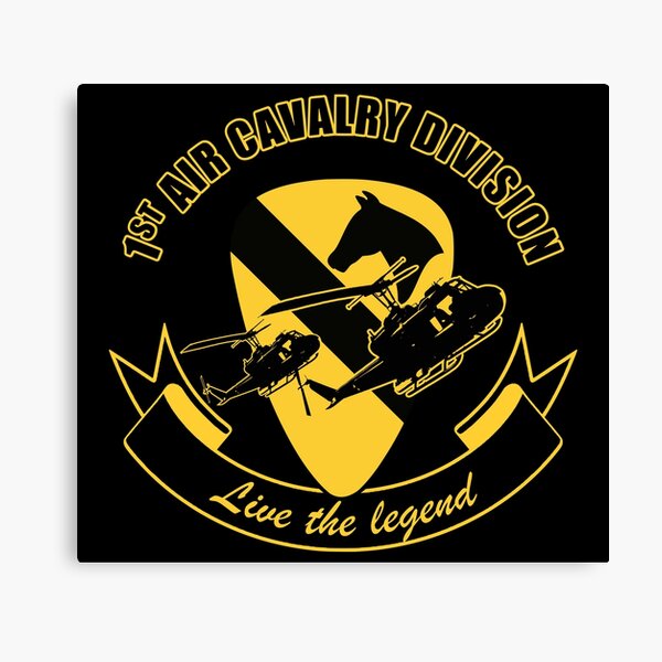 Item preview, 1st Air Cavalry Division Air Cav - Live The Legend designed and sold by StrongVlad.