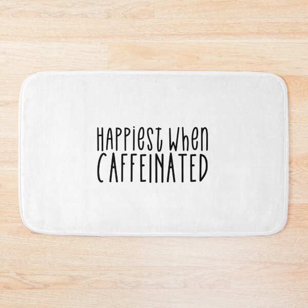 Item preview, Happiest When Caffeinated designed and sold by miraipa.