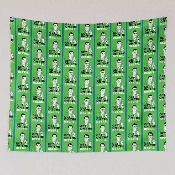 Item preview, Get on the beers. Green. Dan Andrews Meme Classic  designed and sold by OmgIHadThat.