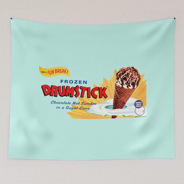 Item preview, FROZEN ICE CREAM DRUMSTICK - PACKAGING designed and sold by ThrowbackAds.