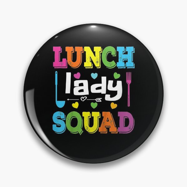Item preview, Lunch Lady Squad for School Cafeteria Crew  designed and sold by HeulwenShop.