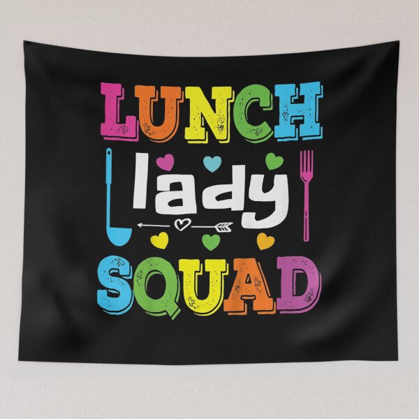 Item preview, Lunch Lady Squad for School Cafeteria Crew  designed and sold by HeulwenShop.