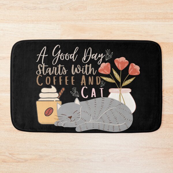 Item preview, A Good Day Starts With Coffee And Cat designed and sold by Anupol.