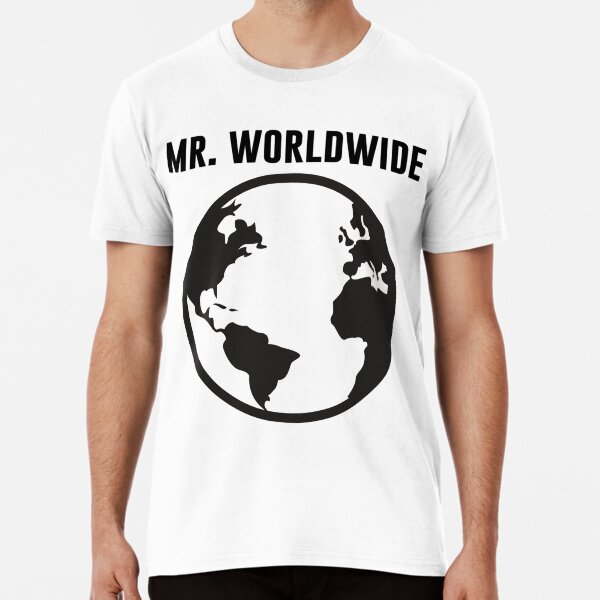 Artikel-Vorschau von Mr. Worldwide Pitbull Singer, designt und verkauft von onkeyMonkey.