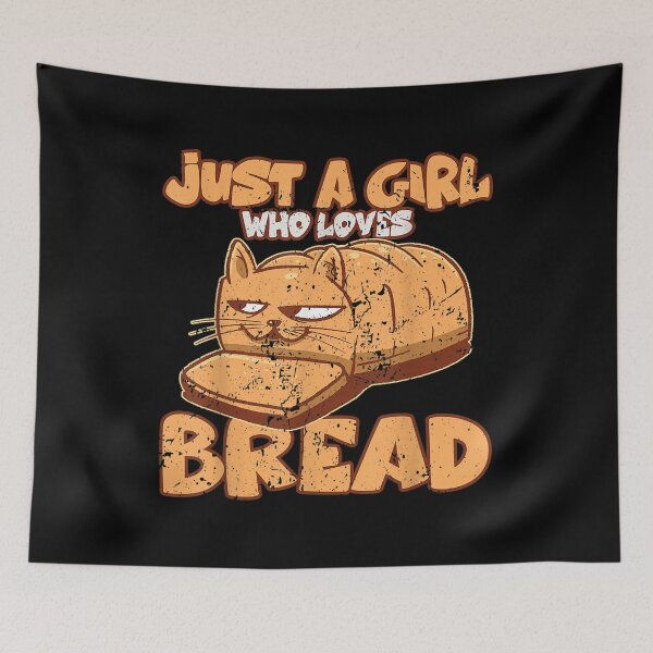 Item preview,  Just Girl Loves Bread Baking Baker designed and sold by gymat3.