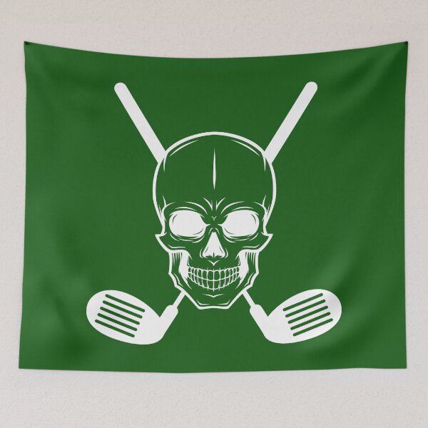 Item preview, Green Golf Clubs With Skull designed and sold by playloud.
