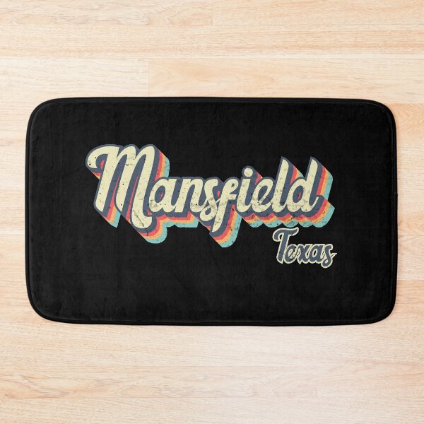 Item preview, Mansfield City Texas Retro Vintage 70s rainbow designed and sold by Teelogic.