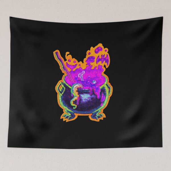 Item preview, Halloween Cauldron Purple designed and sold by RHokeArt.