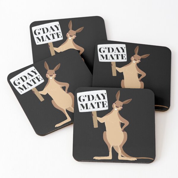 Item preview, GDay Mate Kangaroo - Aussie Animal designed and sold by CaitU.