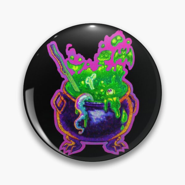 Item preview, Halloween Cauldron Green designed and sold by RHokeArt.