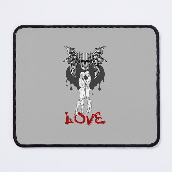 Item preview, LGBT Love Halloween Skull Art designed and sold by PodiShawna.