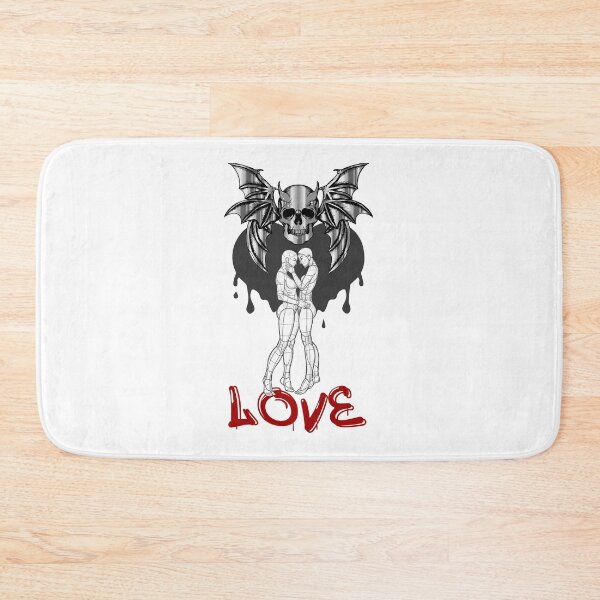 Item preview, LGBT Love Halloween Skull Art designed and sold by PodiShawna.