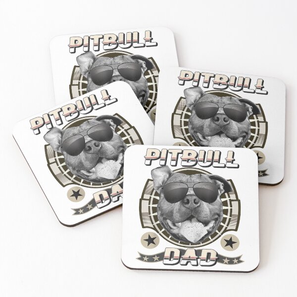 Item preview, Pitbull Dad Cool Pit Bull Dog Mens Vintage designed and sold by onkeyMonkey.