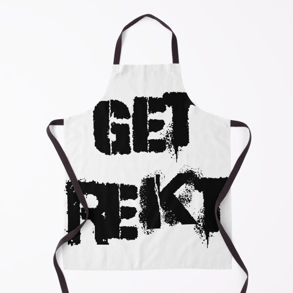 Item preview, Get Rekt, black text designed and sold by TeesMi.
