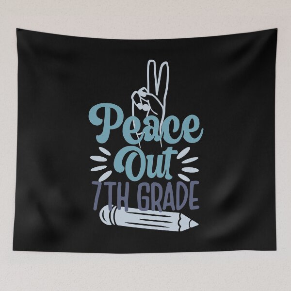 Item preview, Peace Out Second Grade, 7ThGrade designed and sold by eajob.