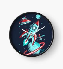 Retro Space Clock