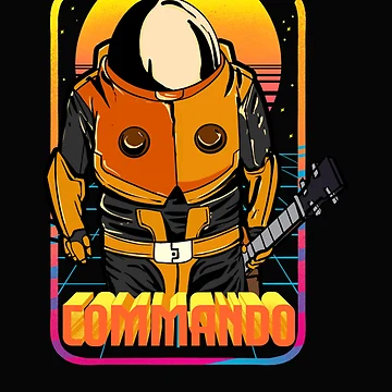 Artwork thumbnail, commando by ErinaEllDesigns