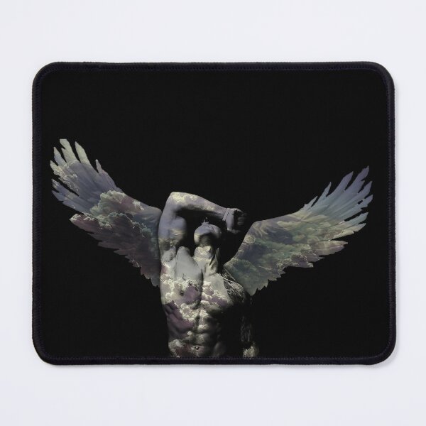 Item preview, Zyzz official art Aziz Shavershian angel designed and sold by daviide.