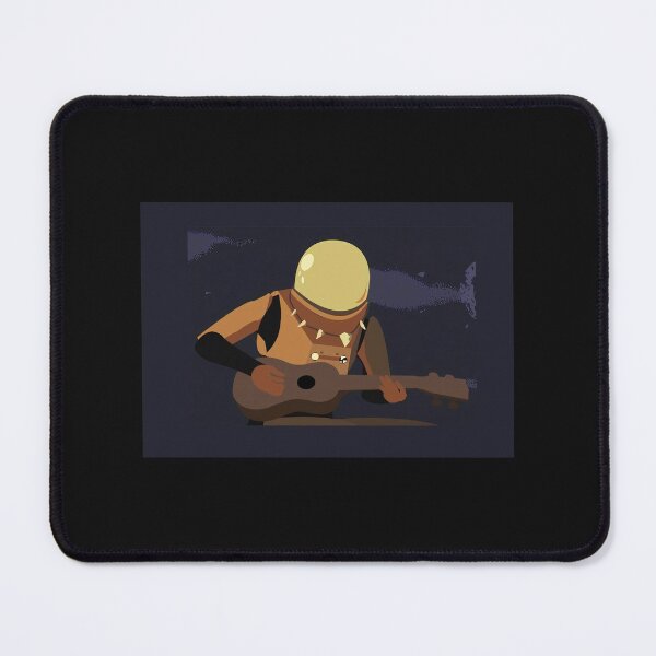 Item preview, Commando playing guitar under rain Mask designed and sold by ErinaEllDesigns.