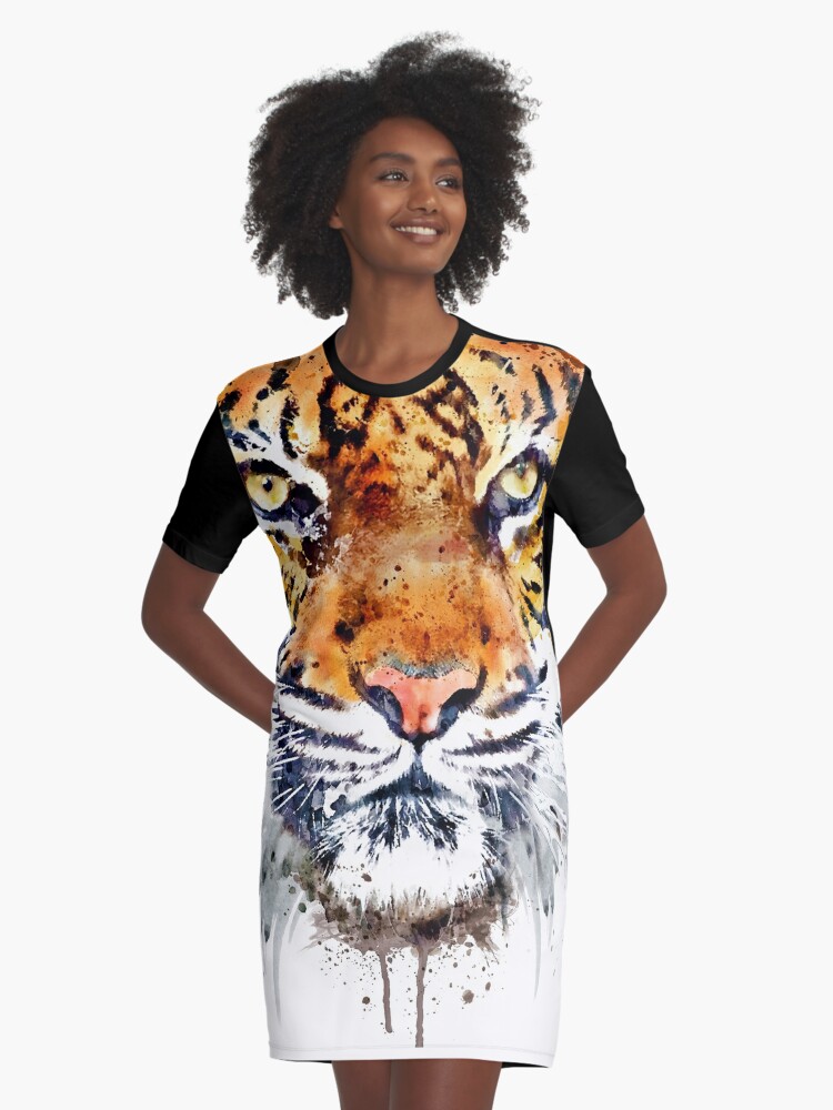 Tiger t 2025 shirt dress