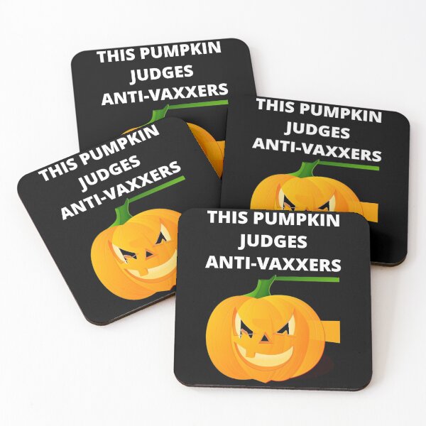 Item preview, THIS PUMPKIN JUDGES ANTI VAXXERS - HALLOWEEN designed and sold by uniqueitems.