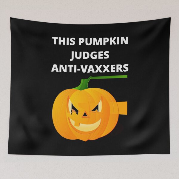 Item preview, THIS PUMPKIN JUDGES ANTI VAXXERS - HALLOWEEN designed and sold by uniqueitems.