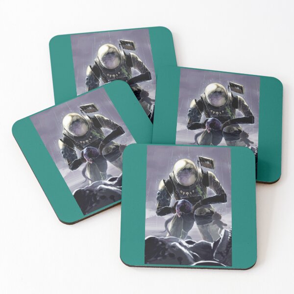 Item preview, Commando risk of rain 2 Metal Print designed and sold by ErinaEllDesigns.