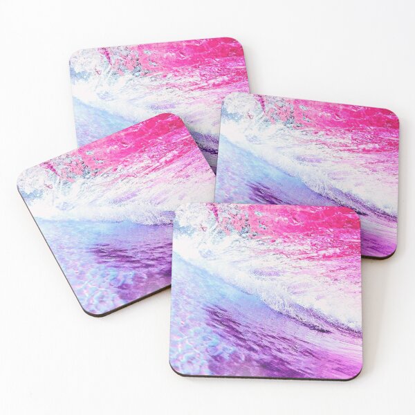 Item preview, Abstract Pink, Blue, and Purple Crashing Wave designed and sold by VioletWinters.