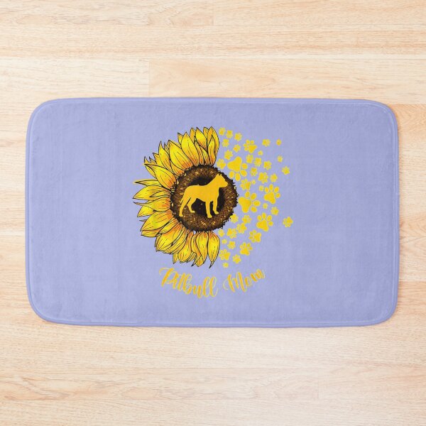Item preview, Sunflower Pitbull Mom Dog designed and sold by onkeyMonkey.
