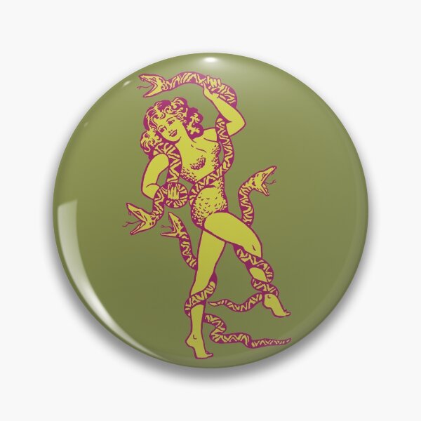 Item preview, Vintage Side Show Illustration of Snake Woman designed and sold by Scott Banks.