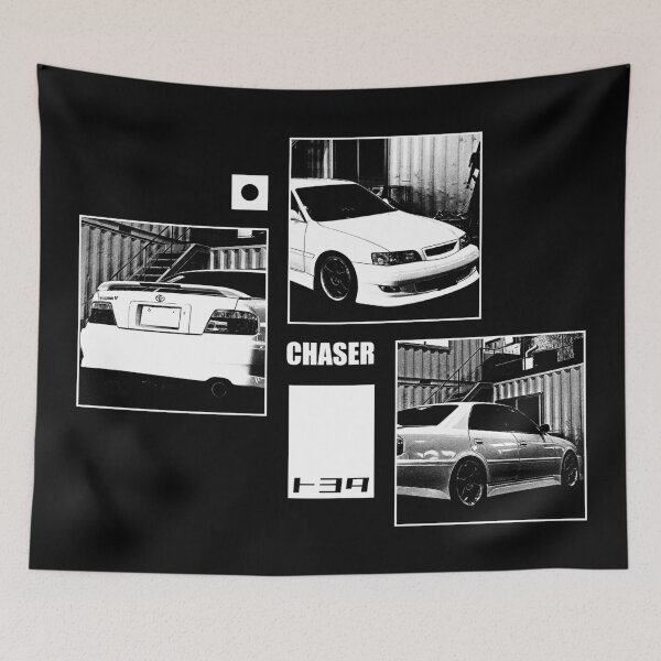 Item preview, TOYOTA CHASER JZX100 Black 'N White Archive (Black Version) designed and sold by Cero81.