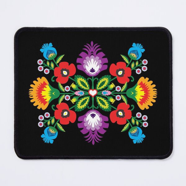 Item preview, Folk with red poppies designed and sold by FK-UK.