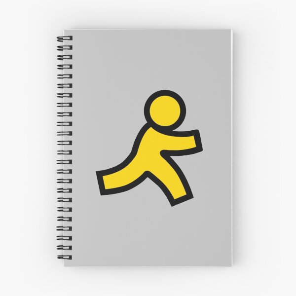 Item preview, Retro AIM Logo Design - A Throwback to the Glory Days of Instant Messaging designed and sold by snowflakedesign.