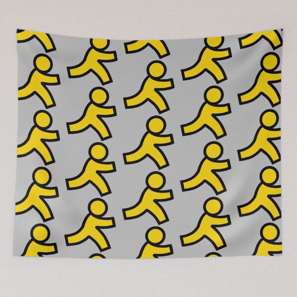 Artikelvorschau, Retro-AIM-Logo-Design – ein Rückblick auf die glorreichen Tage des Instant Messaging entworfen und verkauft von snowflakedesign.